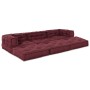 Poufs Modulares 3 pcs Tela Burdeos von , Kissen für Stühle und Sofas - Ref: Foro24-3315072, Preis: 457,83 €, Rabatt: %