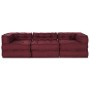 Poufs Modulares 3 pcs Tela Burdeos von , Kissen für Stühle und Sofas - Ref: Foro24-3315072, Preis: 457,83 €, Rabatt: %