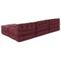 Pouffes Modulares 4 pcs de Tela Borgoña by , Cushions for chairs and sofas - Ref: Foro24-3315074, Price: 498,01 €, Discount: %