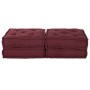 Poufs Modulares 2 pcs de Tela Burdeos von , Kissen für Stühle und Sofas - Ref: Foro24-3315075, Preis: 223,33 €, Rabatt: %