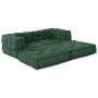 Poufs Modulares 2 pcs Tela Verde by , Cushions for chairs and sofas - Ref: Foro24-3315076, Price: 302,50 €, Discount: %