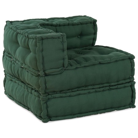 Poufs Modulares 3 pcs Tela Verde von , Kissen für Stühle und Sofas - Ref: Foro24-3315077, Preis: 426,88 €, Rabatt: %