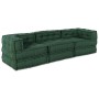 Poufs Modulares 3 pcs Tela Verde von , Kissen für Stühle und Sofas - Ref: Foro24-3315077, Preis: 426,88 €, Rabatt: %