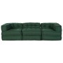 Poufs Modulares 3 pcs Tela Verde von , Kissen für Stühle und Sofas - Ref: Foro24-3315077, Preis: 426,88 €, Rabatt: %