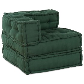 Poufs Modulares 4 pcs Tela Verde by , Cushions for chairs and sofas - Ref: Foro24-3315078, Price: 540,88 €, Discount: %