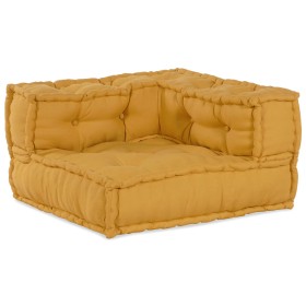 Pufs Modulares 3 pcs de Tela Amarilla by , Cushions for chairs and sofas - Ref: Foro24-3315082, Price: 419,75 €, Discount: %
