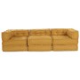 Pufs Modulares 3 pcs de Tela Amarilla von , Kissen für Stühle und Sofas - Ref: Foro24-3315082, Preis: 411,75 €, Rabatt: %