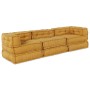 Pufs Modulares 3 pcs de Tela Amarilla von , Kissen für Stühle und Sofas - Ref: Foro24-3315082, Preis: 411,75 €, Rabatt: %