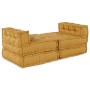 Poufs Modulares 4 pcs Amarillo Tela de , Cojines para sillas y sofás - Ref: Foro24-3315084, Precio: 506,35 €, Descuento: %