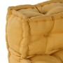 Poufs Modulares 4 pcs Amarillo Tela de , Cojines para sillas y sofás - Ref: Foro24-3315084, Precio: 506,35 €, Descuento: %