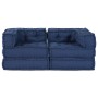 Poufs Modulares 2 pcs de tela índigo by , Cushions for chairs and sofas - Ref: Foro24-3315086, Price: 282,72 €, Discount: %