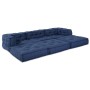 Poufs Modulares de 3 piezas en Tela Índigo by , Cushions for chairs and sofas - Ref: Foro24-3315087, Price: 405,17 €, Discoun...