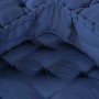 Poufs Modulares de 3 piezas en Tela Índigo by , Cushions for chairs and sofas - Ref: Foro24-3315087, Price: 405,17 €, Discoun...