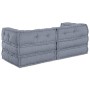Pouffes Modulares 2 pcs Tela Gris von , Kissen für Stühle und Sofas - Ref: Foro24-3315091, Preis: 276,94 €, Rabatt: %