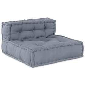 Sofá Modular Transformable de 4 Plazas en Tela Gris von , Kissen für Stühle und Sofas - Ref: Foro24-3315093, Preis: 518,98 €,...