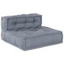Sofá Modular Transformable de 4 Plazas en Tela Gris von , Kissen für Stühle und Sofas - Ref: Foro24-3315093, Preis: 518,98 €,...