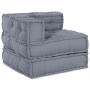 Sofá Modular Transformable de 4 Plazas en Tela Gris von , Kissen für Stühle und Sofas - Ref: Foro24-3315093, Preis: 518,98 €,...