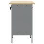 Gabinete de Trabajo 2 Piezas Rojo y Gris de Madera y Acero de , Mesas de trabajo - Ref: Foro24-3321361, Precio: 268,10 €, Des...