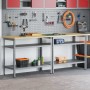 Conjunto de Banco de Trabajo de 2 Piezas , Acero Gris de , Mesas de trabajo - Ref: Foro24-3321390, Precio: 202,98 €, Descuent...