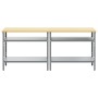 Conjunto de Banco de Trabajo de 2 Piezas , Acero Gris de , Mesas de trabajo - Ref: Foro24-3321390, Precio: 202,98 €, Descuent...