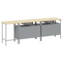 Conjunto de Banco de Trabajo de 3 Piezas en Acero Rojo by , Work tables - Ref: Foro24-3321396, Price: 431,35 €, Discount: %