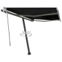 Manuell ausziehbare Fußmarkise Anthrazitgrau 350x250 cm von vidaXL, Markisen - Ref: Foro24-3069719, Preis: 338,13 €, Rabatt: %