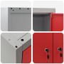 Set de Cabinet de Herramientas y Panel de Clavos de 5 Piezas Montado en la Pared Rojo de Metal von , Werkzeugorganisation und...