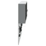 Set de gabinete de herramientas y panel perforado de 4 piezas montado en la pared, metal negro von , Werkzeugorganisation und...