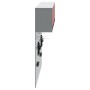 Conjunto de gabinete y panel de herramientas de 6 piezas Wall Mounted rojo metálico von , Werkzeugorganisation und -lagerung ...