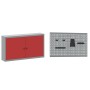 Conjunto de banco de trabajo de 5 piezas rojo acero by , Work tables - Ref: Foro24-3321417, Price: 374,25 €, Discount: %