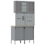Juego de Banco de Trabajo de 6 Piezas de Acero Rojo de , Mesas de trabajo - Ref: Foro24-3321419, Precio: 416,92 €, Descuento: %