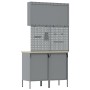 Juego de Banco de Trabajo de 5 Piezas Rojo Acero de , Mesas de trabajo - Ref: Foro24-3321421, Precio: 409,42 €, Descuento: %