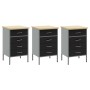 Conjunto de banco de trabajo de 8 piezas de acero negro de , Mesas de trabajo - Ref: Foro24-3321438, Precio: 640,91 €, Descue...