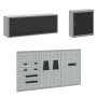 Conjunto de banco de trabajo de 8 piezas de acero negro de , Mesas de trabajo - Ref: Foro24-3321438, Precio: 640,91 €, Descue...