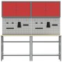 Set de Banco de Trabajo de 8 Piezas Gris Acero de , Mesas de trabajo - Ref: Foro24-3321501, Precio: 456,68 €, Descuento: %
