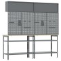 8-Piece Workbench Set in Gray Steel by , Work tables - Ref: Foro24-3321504, Price: 469,59 €, Discount: %