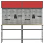 8-piece gray steel workbench set by , Work tables - Ref: Foro24-3321505, Price: 452,39 €, Discount: %