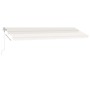 Cremefarbene automatische Standmarkise 600x300 cm von vidaXL, Markisen - Ref: Foro24-3069607, Preis: 626,34 €, Rabatt: %