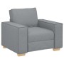 3-teilige Sofagarnitur mit hellgrauen Kissen von , Sofas - Ref: Foro24-3324609, Preis: 620,66 €, Rabatt: %