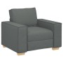 3-Piece Sofa Set with Dark Grey Fabric Cushions by , Sofas - Ref: Foro24-3324610, Price: 583,75 €, Discount: %