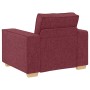 3-piece sofa set with wine red cushions by , Sofas - Ref: Foro24-3324612, Price: 629,36 €, Discount: %