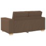 3-piece sofa set with brown fabric cushions by , Sofas - Ref: Foro24-3324613, Price: 629,36 €, Discount: %