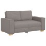 3-teilige Sofagarnitur mit taupefarbenen Stoffkissen von , Sofas - Ref: Foro24-3324615, Preis: 620,66 €, Rabatt: %