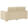Conjunto de sofá de 3 piezas de con cojines de tela crema de , Sofás - Ref: Foro24-3324616, Precio: 620,66 €, Descuento: %