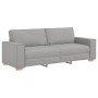 3-Piece Sofa Set with Cloud Grey Fabric Cushions by , Sofas - Ref: Foro24-3324617, Price: 615,48 €, Discount: %