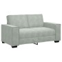 3-Piece Sofa Set with Light Grey Velvet Cushions by , Sofas - Ref: Foro24-3324618, Price: 616,52 €, Discount: %