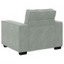 3-teilige Sofagarnitur mit hellgrauen Samtkissen von , Sofas - Ref: Foro24-3324618, Preis: 616,52 €, Rabatt: %