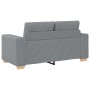 Juego de Sofá de 3 Piezas con Cojines de Tela Gris Claro de , Sofás - Ref: Foro24-3324628, Precio: 617,67 €