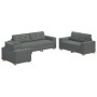 3-teilige Sofagarnitur mit dunkelgrauen Stoffkissen von , Sofas - Ref: Foro24-3324629, Preis: 637,22 €, Rabatt: %