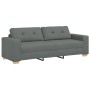 3-teilige Sofagarnitur mit dunkelgrauen Stoffkissen von , Sofas - Ref: Foro24-3324629, Preis: 637,22 €, Rabatt: %